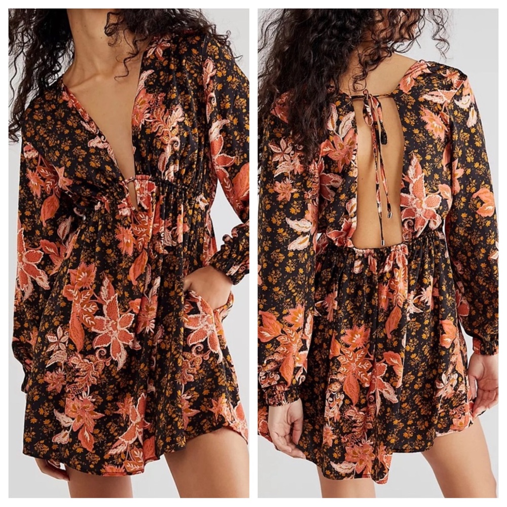 Free People Soli Mini Dress S NEW